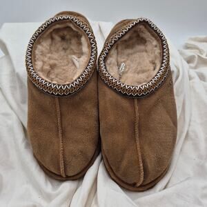 UGG Tazz Platform Slipper Clogs brown Womens size 8